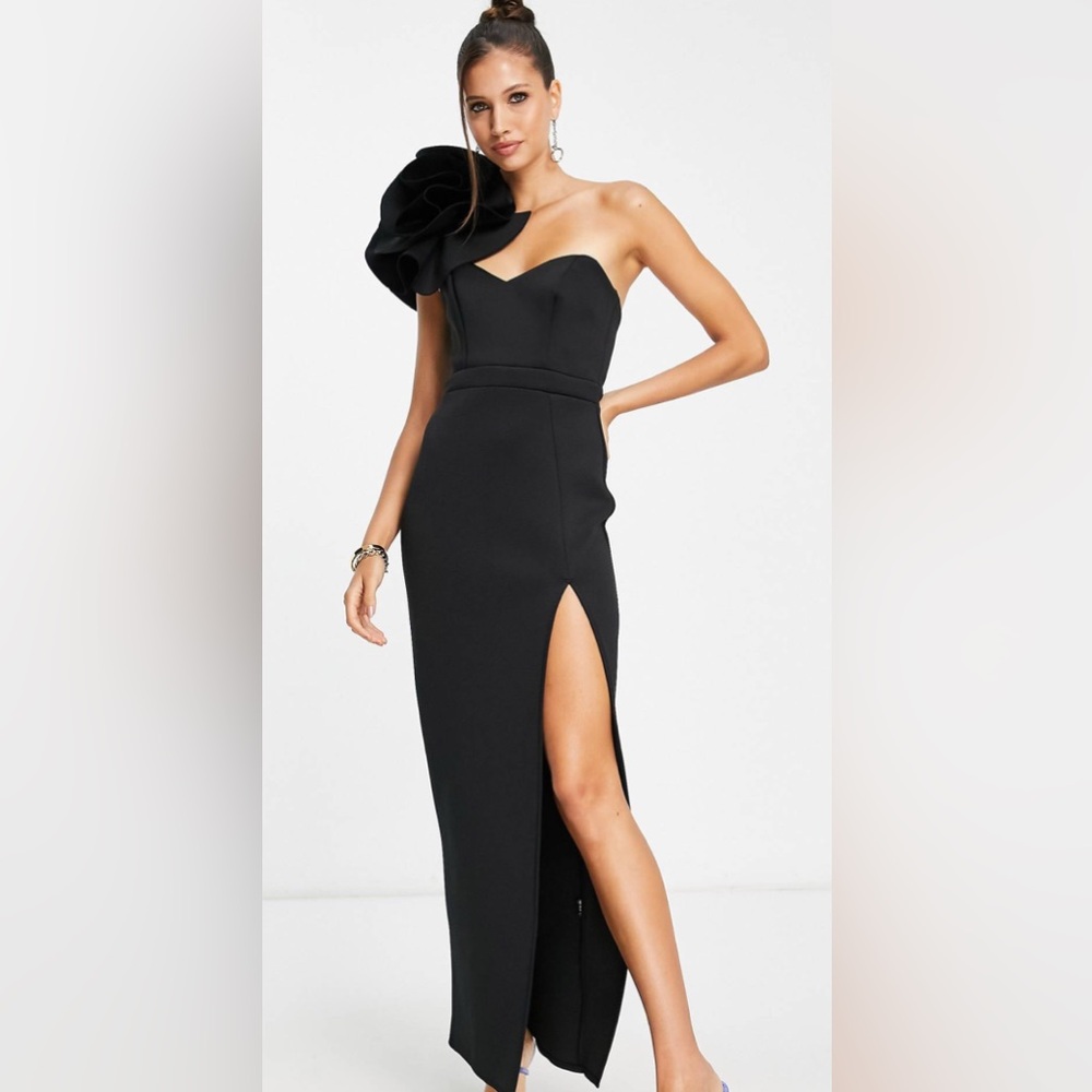 Elegant Black Women's Dress
